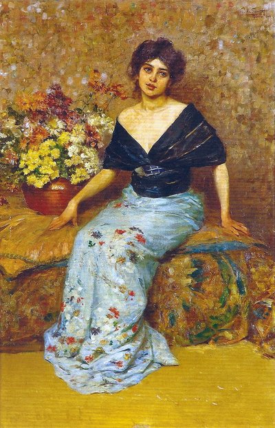 Courtesan by Giuseppe De Sanctis